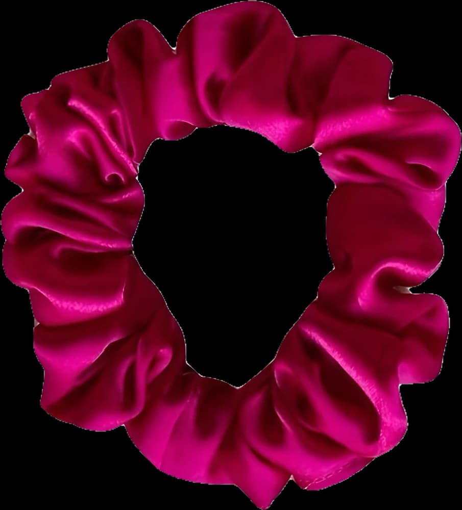 Hedvábná scrunchie ve velikosti MINI